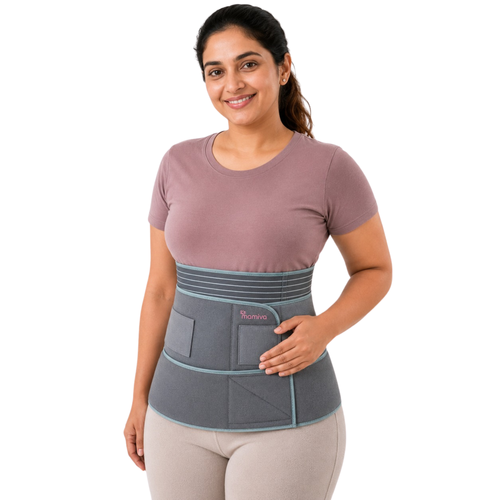 Mamiva 3-in-1 Postpartum Belt β Abdominal, Waist & Pelvic Support | Free Size