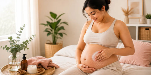 Stretch Mark Care During & After Pregnancy
