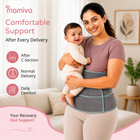 Mamiva 3-in-1 Postpartum Belt – Abdominal, Waist & Pelvic Support | Free Size