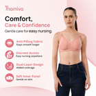 Mamiva Cotton Nursing Bra - Pack of 3
